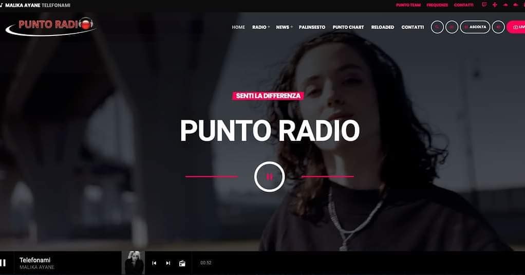 È online il nostro nuovo SITO 🆙 !!! Visita www.puntoradiofm.com
PUNTO RADIO - SENTI LA DIFFERENZA